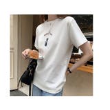 半袖Tシャツ クルーネック ロゴ | PlusNao | 詳細画像7