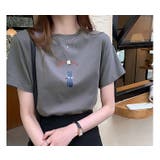 半袖Tシャツ クルーネック ロゴ | PlusNao | 詳細画像9