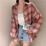 チェックシャツ チェックブラウス レディース | PlusNao | 詳細画像5
