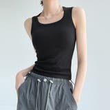 タンクトップ レディース ラウンドネック | PlusNao | 詳細画像10 