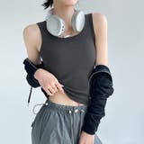 タンクトップ レディース ラウンドネック | PlusNao | 詳細画像11 