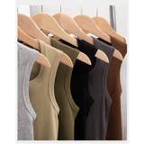 タンクトップ レディース ラウンドネック | PlusNao | 詳細画像15 