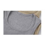 タンクトップ レディース ラウンドネック | PlusNao | 詳細画像16 