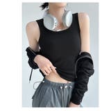 タンクトップ レディース ラウンドネック | PlusNao | 詳細画像2 