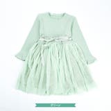 チュール切り替えワンピース 長袖 メロウフリル | PlusNao | 詳細画像9