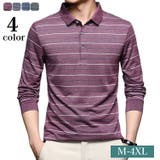 ポロシャツ 長袖 メンズ | PlusNao | 詳細画像1 