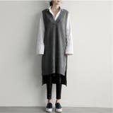 ニットベスト レディース ジレ | PlusNao | 詳細画像2