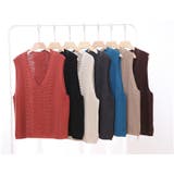 ニットベスト トップス レディース | PlusNao | 詳細画像19 