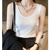 タンクトップ ノースリーブ レディース | PlusNao | 詳細画像3 