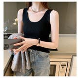 タンクトップ ノースリーブ レディース | PlusNao | 詳細画像9 