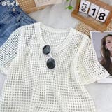 メッシュトップス ニットトップス レディース | PlusNao | 詳細画像5 