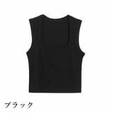 タンクトップ ショート丈 レディース | PlusNao | 詳細画像15 