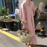 シャツワンピース ロング丈 長袖 | PlusNao | 詳細画像12