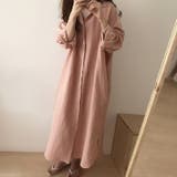 シャツワンピース ロング丈 長袖 | PlusNao | 詳細画像13