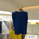 カットソー フレンチスリーブ ノースリーブ | PlusNao | 詳細画像13