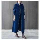 Aラインワンピース レディース ロング丈 | PlusNao | 詳細画像10