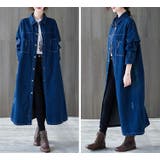 Aラインワンピース レディース ロング丈 | PlusNao | 詳細画像3