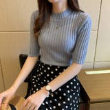 セーター トップス 半袖 | PlusNao | 詳細画像4