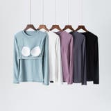 Tシャツ カップ付き レディース | PlusNao | 詳細画像10 