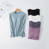 Tシャツ カップ付き レディース | PlusNao | 詳細画像8 