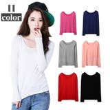 長袖Tシャツ ロングTシャツ レディース | PlusNao | 詳細画像1 