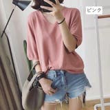 ニット 5分袖 半袖 | PlusNao | 詳細画像18