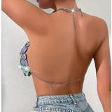 キャミソール スパンコール ベアバックトップス | PlusNao | 詳細画像6 