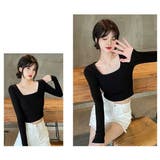 Tシャツ カットソー 長袖 | PlusNao | 詳細画像2 