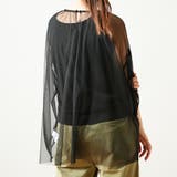 チュールレース 7分袖 トップス | PlusNao | 詳細画像8 