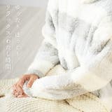 ルームウェア プードルシャギー パーカーワンピース | PlusNao | 詳細画像2 