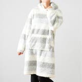 ルームウェア プードルシャギー パーカーワンピース | PlusNao | 詳細画像7 