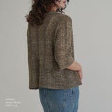 【ミックスカラーニットシャツ】 レディース サマーニット | PlusNao | 詳細画像12 