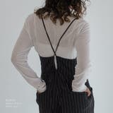 【ストライプキャミオールインワン】 レディース キャミソール | PlusNao | 詳細画像13 