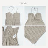 【ストライプキャミオールインワン】 レディース キャミソール | PlusNao | 詳細画像17 