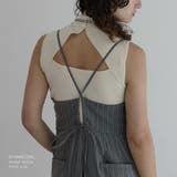 【ストライプキャミオールインワン】 レディース キャミソール | PlusNao | 詳細画像4 