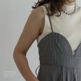 【ストライプキャミオールインワン】 レディース キャミソール | PlusNao | 詳細画像5 