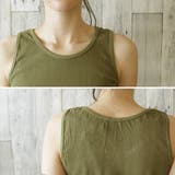 タンクトップ ワッフル生地 レディース | PlusNao | 詳細画像15