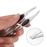 毛抜き ツィザー LEDライト付き | PlusNao | 詳細画像3 