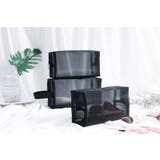 コスメポーチ 化粧ポーチ メッシュポーチ | PlusNao | 詳細画像7 