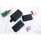 コスメポーチ 化粧ポーチ メッシュポーチ | PlusNao | 詳細画像9 