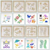 ステンシル テンプレート 20枚セット | PlusNao | 詳細画像12