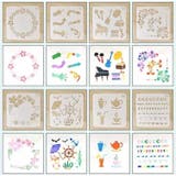 ステンシル テンプレート 20枚セット | PlusNao | 詳細画像13