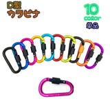 カラビナ 単品 D型 | PlusNao | 詳細画像1