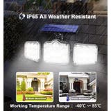 ソーラーガーデンライト 人感センサーライト LED | PlusNao | 詳細画像3 