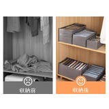衣類収納ボックス 収納ケース 仕切りボックス | PlusNao | 詳細画像5 