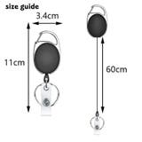 パスケース IDカードホルダー リールキーホルダー付き | PlusNao | 詳細画像8 