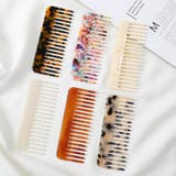 ヘアコーム ヘアブラシ べっこう風コーム | PlusNao | 詳細画像2 