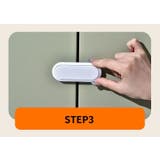 チャイルドロック6個セット ベビーガード ドアロック | PlusNao | 詳細画像12 