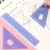 定規セット 4点セット 文房具 | PlusNao | 詳細画像5 