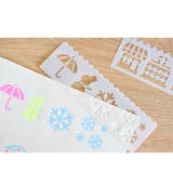 ステンシルシート 8枚セット ステンシルプレート | PlusNao | 詳細画像3 